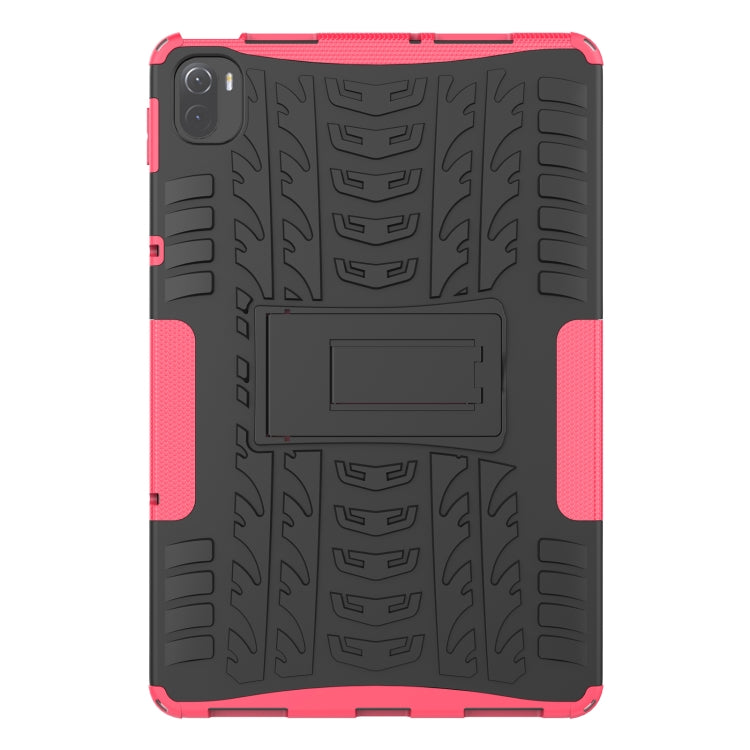 Tire Texture TPU + PC Shockproof Case with Holder For Xiaomi Pad 5 / 5 Pro