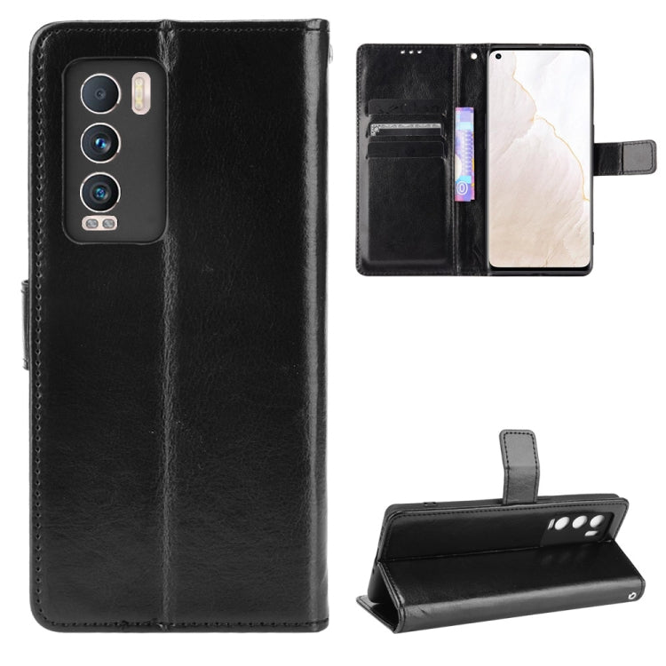 For OPPO Realme GT Explorer Master Crazy Horse Texture Horizontal Flip Leather Case with Holder & Card Slots & Lanyard