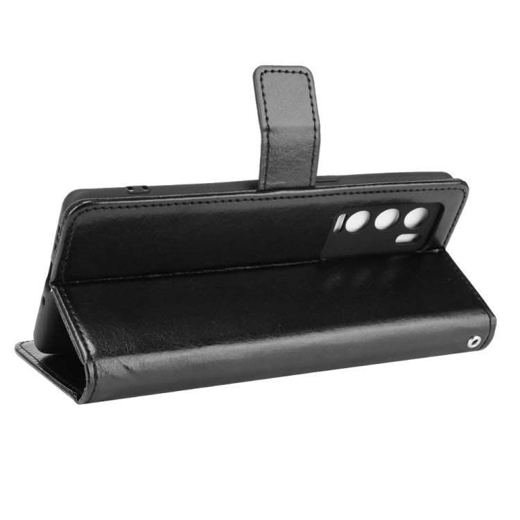 For OPPO Realme GT Explorer Master Crazy Horse Texture Horizontal Flip Leather Case with Holder & Card Slots & Lanyard