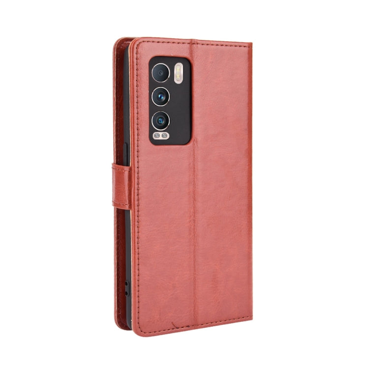 For OPPO Realme GT Explorer Master Crazy Horse Texture Horizontal Flip Leather Case with Holder & Card Slots & Lanyard