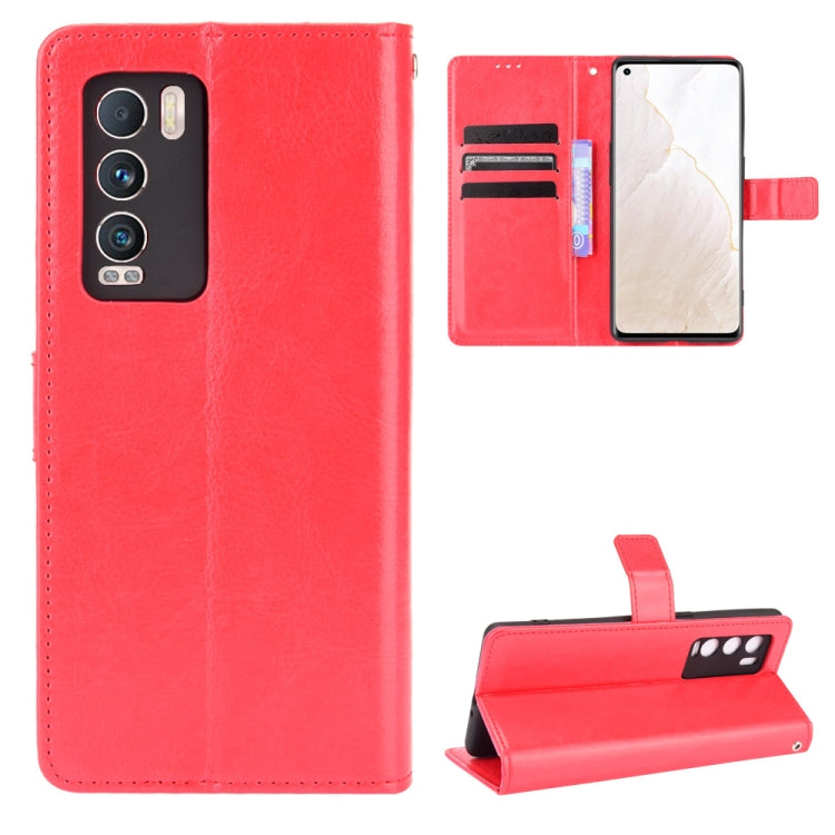 For OPPO Realme GT Explorer Master Crazy Horse Texture Horizontal Flip Leather Case with Holder & Card Slots & Lanyard