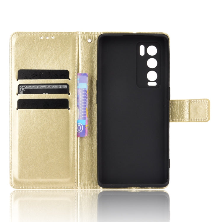 For OPPO Realme GT Explorer Master Crazy Horse Texture Horizontal Flip Leather Case with Holder & Card Slots & Lanyard