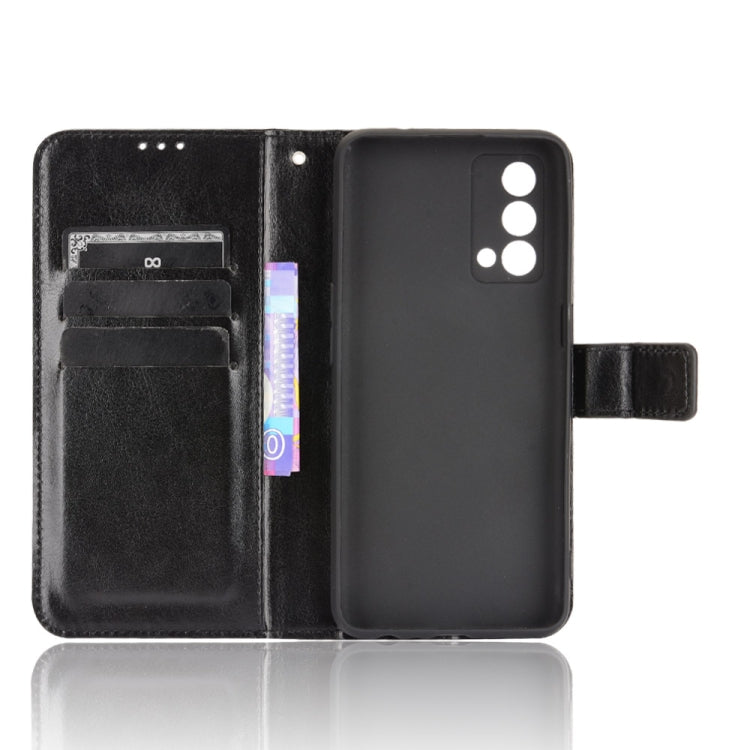 For OPPO Realme GT Master Crazy Horse Texture Horizontal Flip Leather Case with Holder & Card Slots & Lanyard