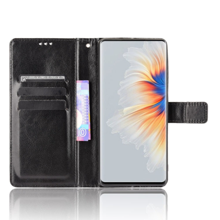 For Xiaomi Mi Mix 4 Crazy Horse Texture Horizontal Flip Leather Case with Holder & Card Slots & Lanyard