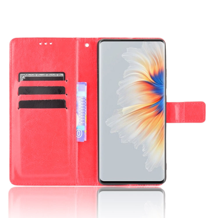For Xiaomi Mi Mix 4 Crazy Horse Texture Horizontal Flip Leather Case with Holder & Card Slots & Lanyard