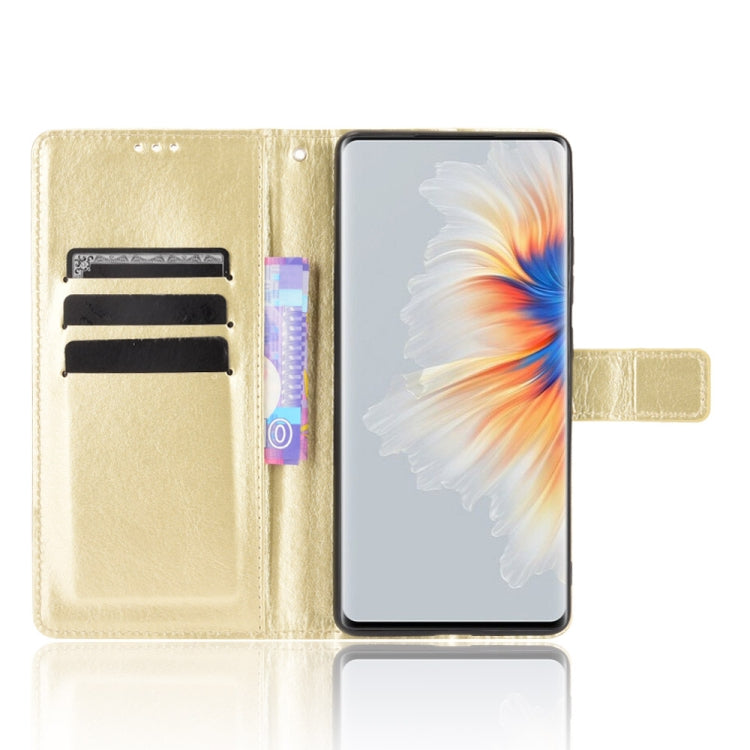 For Xiaomi Mi Mix 4 Crazy Horse Texture Horizontal Flip Leather Case with Holder & Card Slots & Lanyard