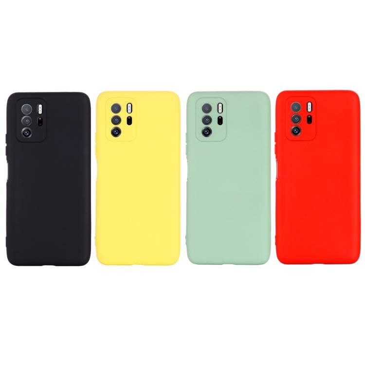 For Xiaomi Redmi Note 10 Pro 5G CN Version / Poco X3 GT 5G Solid Color Liquid Silicone Dropproof Full Coverage Protective Case