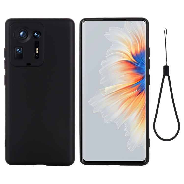 For Xiaomi Mix 4 Solid Color Liquid Silicone Dropproof Full Coverage Protective Case