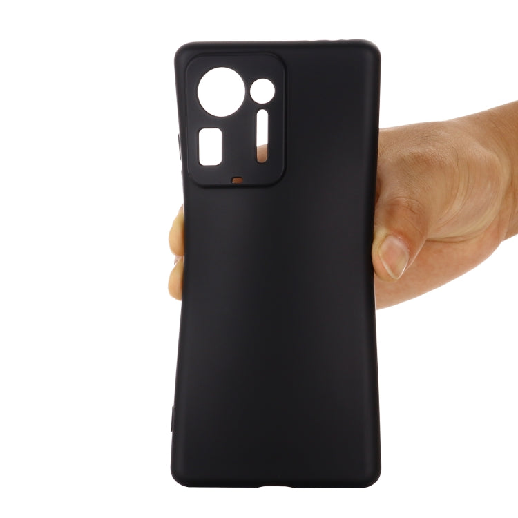 For Xiaomi Mix 4 Solid Color Liquid Silicone Dropproof Full Coverage Protective Case