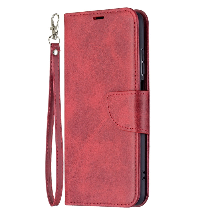 For Xiaomi Redmi 10 Retro Lambskin Texture Pure Color Horizontal Flip PU Leather Case with Holder & Card Slots & Wallet & Lanyard