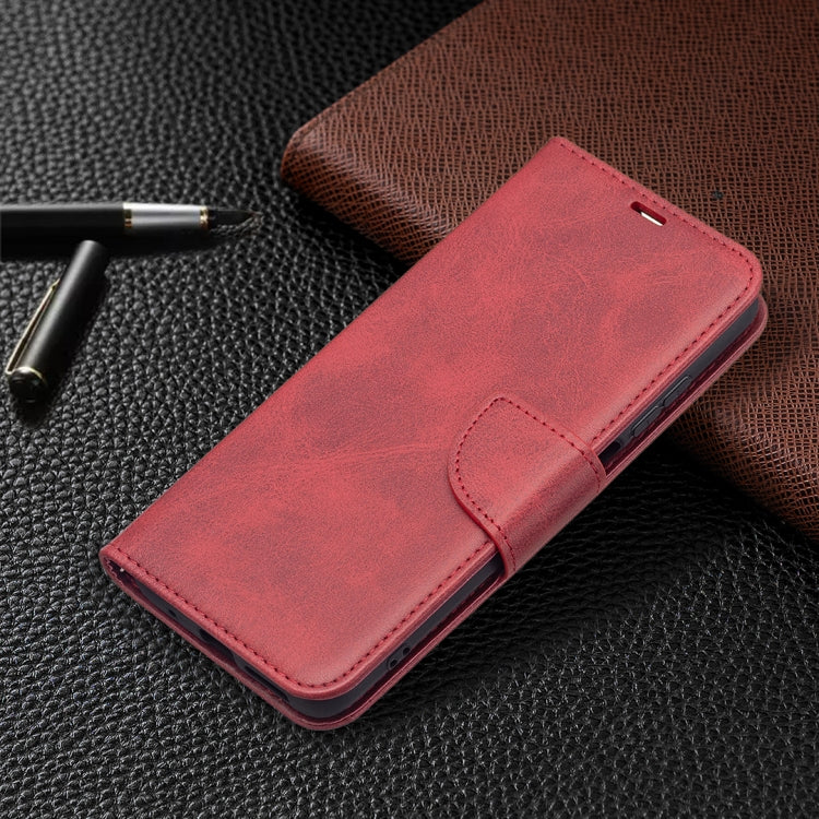 For Xiaomi Redmi 10 Retro Lambskin Texture Pure Color Horizontal Flip PU Leather Case with Holder & Card Slots & Wallet & Lanyard