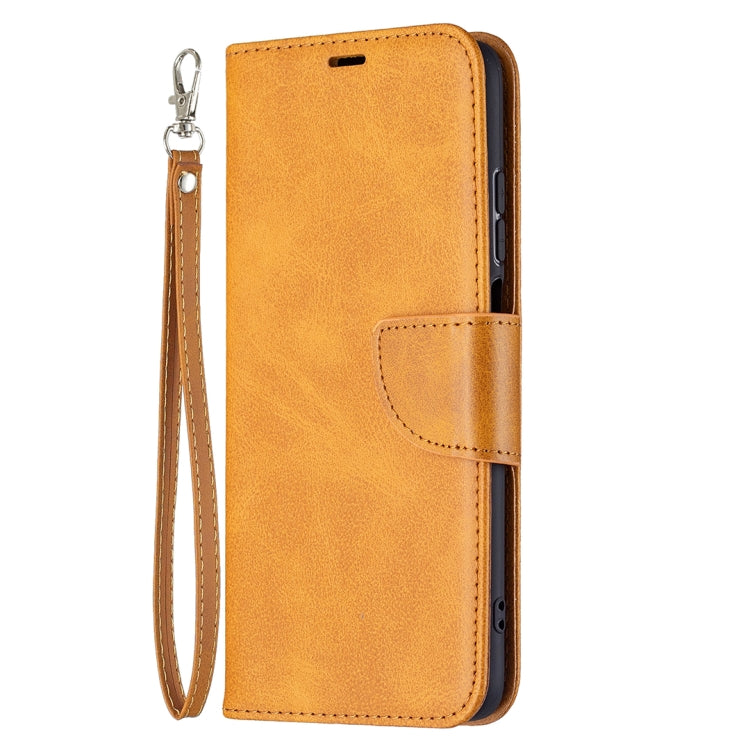 For Xiaomi Redmi 10 Retro Lambskin Texture Pure Color Horizontal Flip PU Leather Case with Holder & Card Slots & Wallet & Lanyard