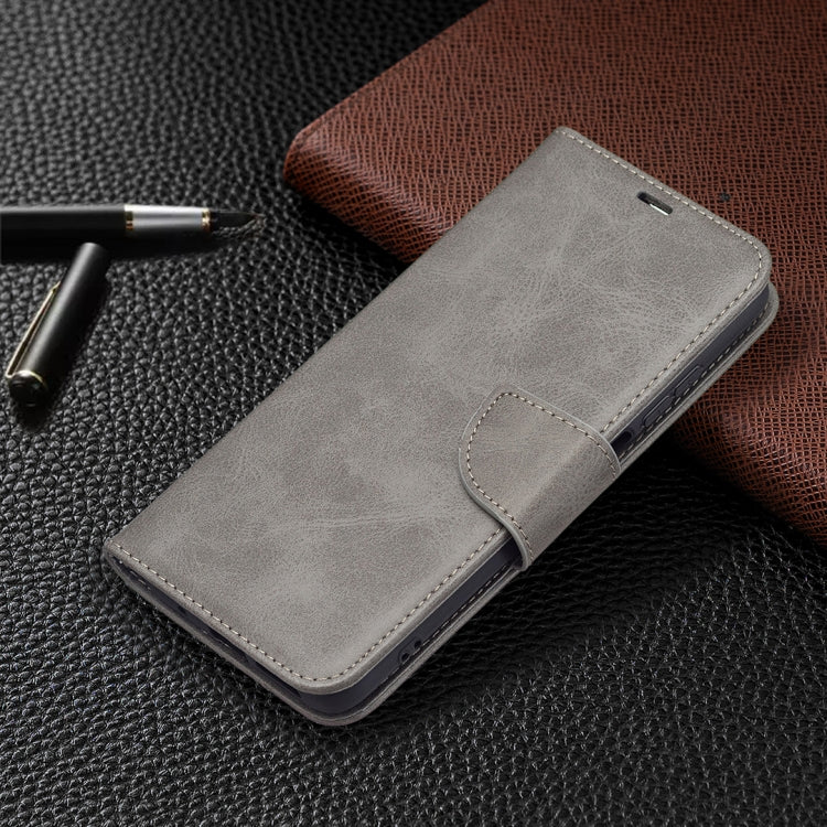For Xiaomi Redmi 10 Retro Lambskin Texture Pure Color Horizontal Flip PU Leather Case with Holder & Card Slots & Wallet & Lanyard