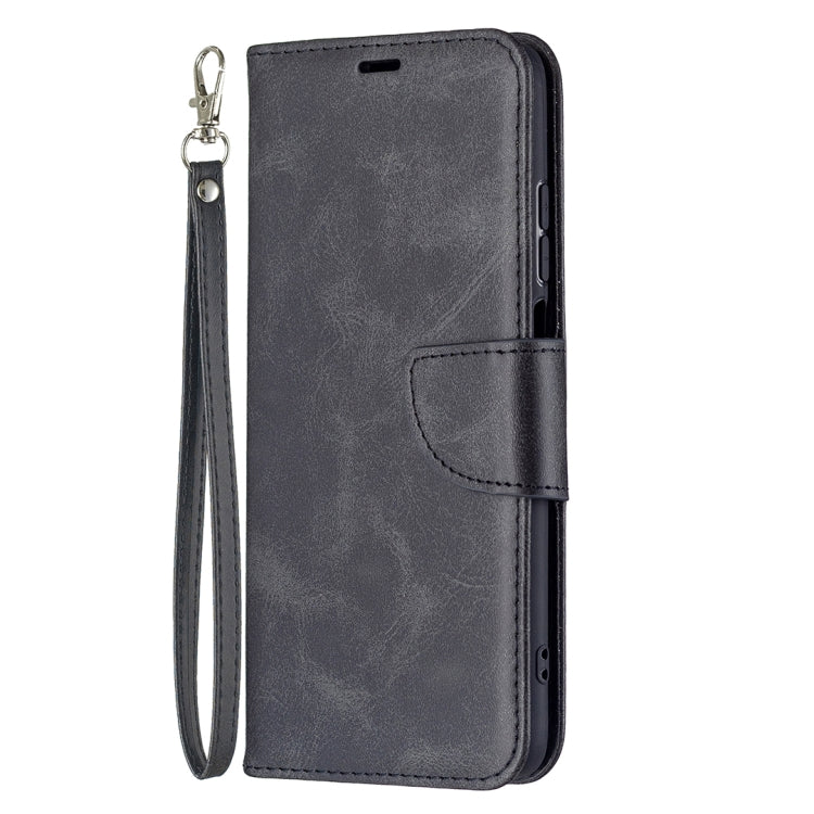 For Xiaomi Redmi 10 Retro Lambskin Texture Pure Color Horizontal Flip PU Leather Case with Holder & Card Slots & Wallet & Lanyard