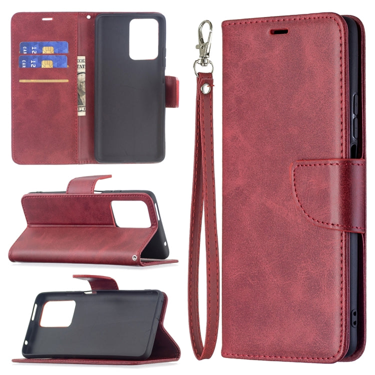 For Xiaomi Mi 11T Retro Lambskin Texture Pure Color Horizontal Flip PU Leather Case with Holder & Card Slots & Wallet & Lanyard