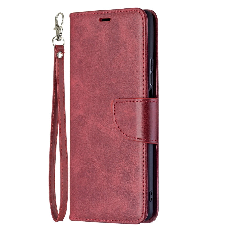 For Xiaomi Mi 11T Retro Lambskin Texture Pure Color Horizontal Flip PU Leather Case with Holder & Card Slots & Wallet & Lanyard