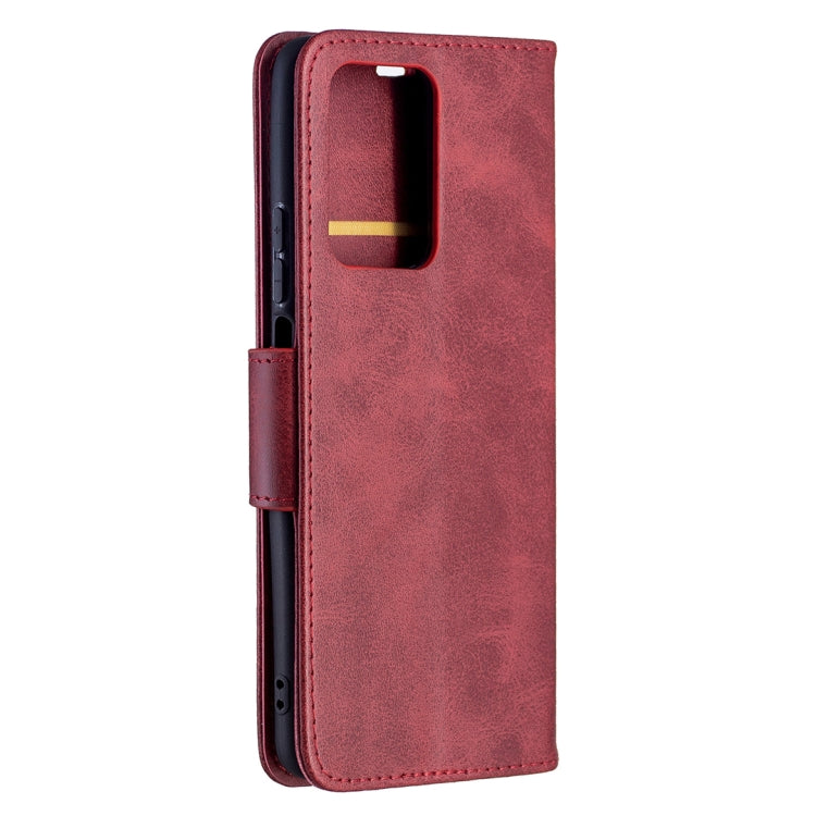 For Xiaomi Mi 11T Retro Lambskin Texture Pure Color Horizontal Flip PU Leather Case with Holder & Card Slots & Wallet & Lanyard