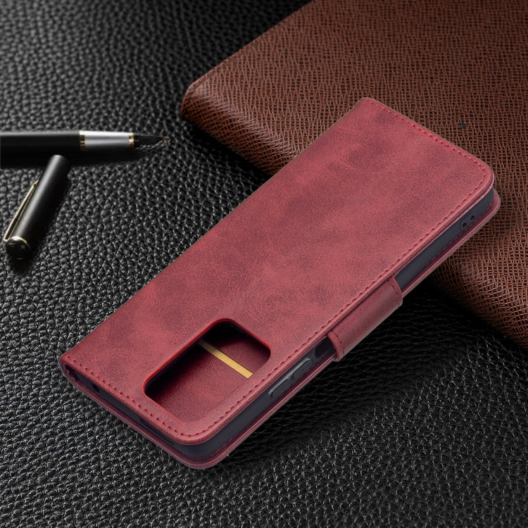 For Xiaomi Mi 11T Retro Lambskin Texture Pure Color Horizontal Flip PU Leather Case with Holder & Card Slots & Wallet & Lanyard