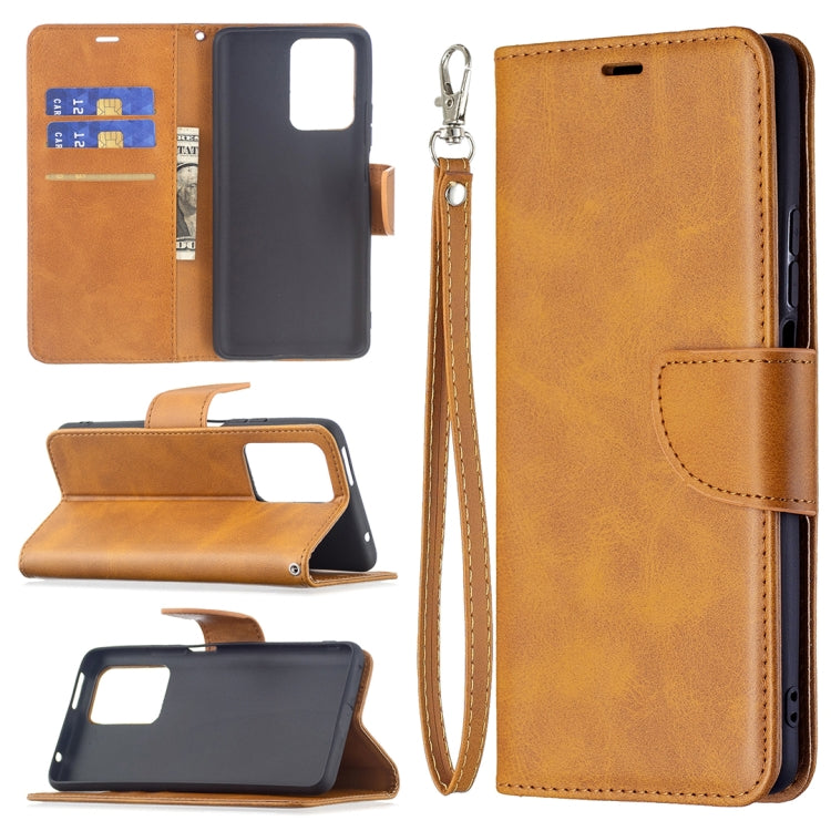 For Xiaomi Mi 11T Retro Lambskin Texture Pure Color Horizontal Flip PU Leather Case with Holder & Card Slots & Wallet & Lanyard