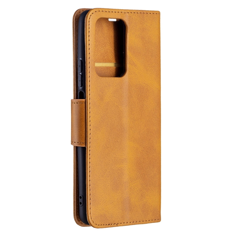 For Xiaomi Mi 11T Retro Lambskin Texture Pure Color Horizontal Flip PU Leather Case with Holder & Card Slots & Wallet & Lanyard
