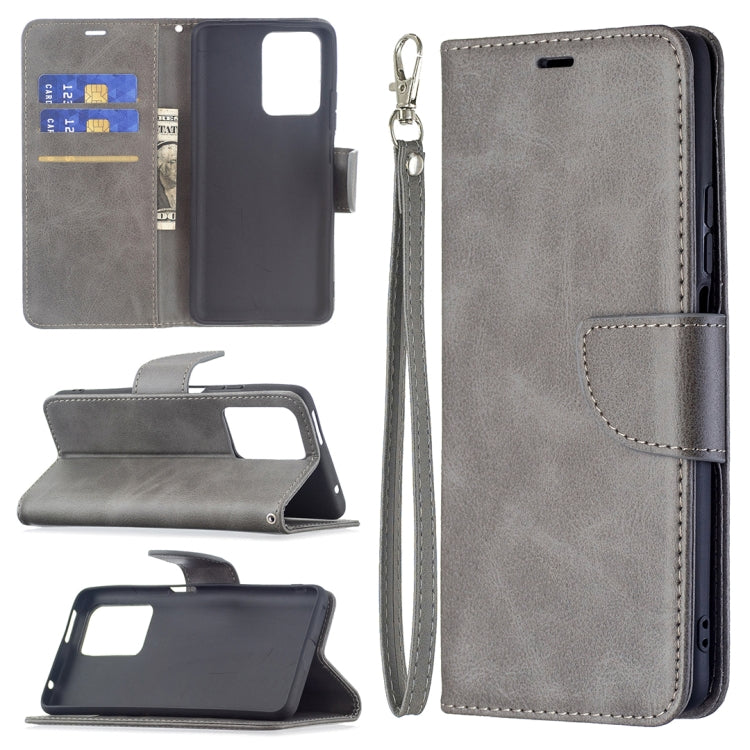 For Xiaomi Mi 11T Retro Lambskin Texture Pure Color Horizontal Flip PU Leather Case with Holder & Card Slots & Wallet & Lanyard