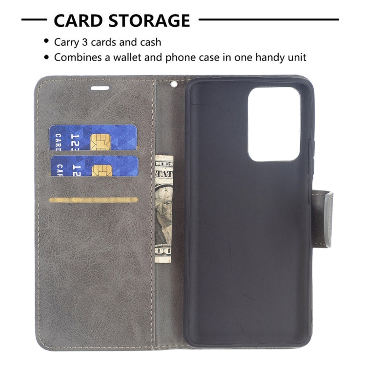 For Xiaomi Mi 11T Retro Lambskin Texture Pure Color Horizontal Flip PU Leather Case with Holder & Card Slots & Wallet & Lanyard