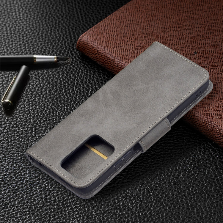 For Xiaomi Mi 11T Retro Lambskin Texture Pure Color Horizontal Flip PU Leather Case with Holder & Card Slots & Wallet & Lanyard