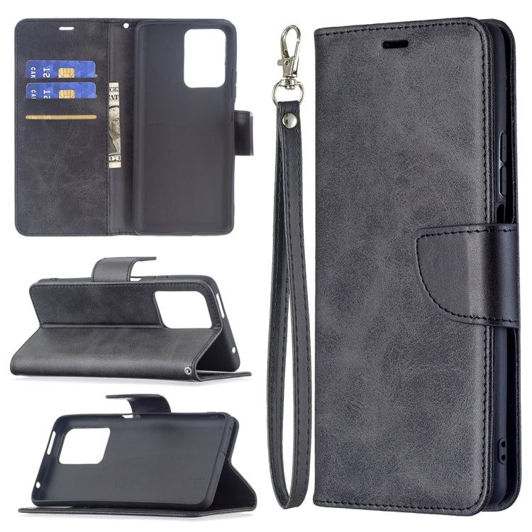For Xiaomi Mi 11T Retro Lambskin Texture Pure Color Horizontal Flip PU Leather Case with Holder & Card Slots & Wallet & Lanyard