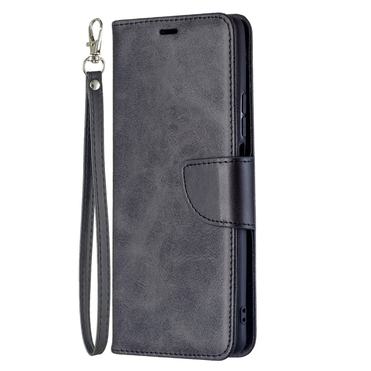 For Xiaomi Mi 11T Retro Lambskin Texture Pure Color Horizontal Flip PU Leather Case with Holder & Card Slots & Wallet & Lanyard