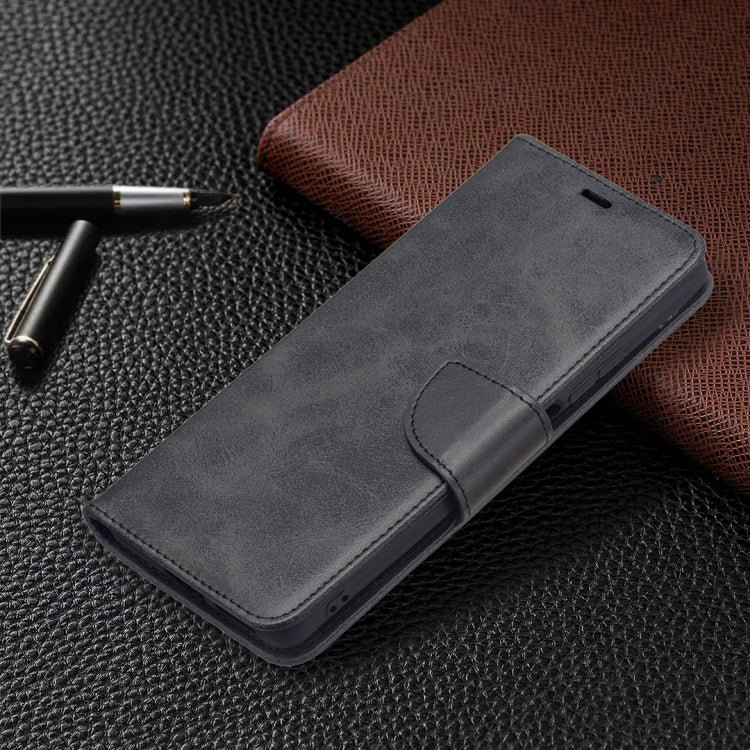 For Xiaomi Mi 11T Retro Lambskin Texture Pure Color Horizontal Flip PU Leather Case with Holder & Card Slots & Wallet & Lanyard
