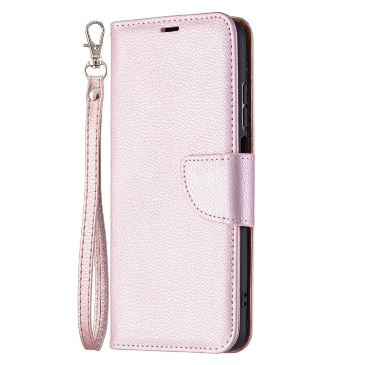 For Xiaomi Redmi 10 Litchi Texture Pure Color Horizontal Flip PU Leather Case with Holder & Card Slots & Wallet & Lanyard