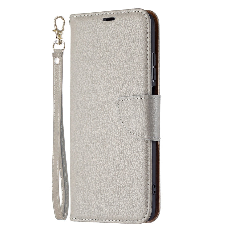 For Xiaomi Redmi 10 Litchi Texture Pure Color Horizontal Flip PU Leather Case with Holder & Card Slots & Wallet & Lanyard