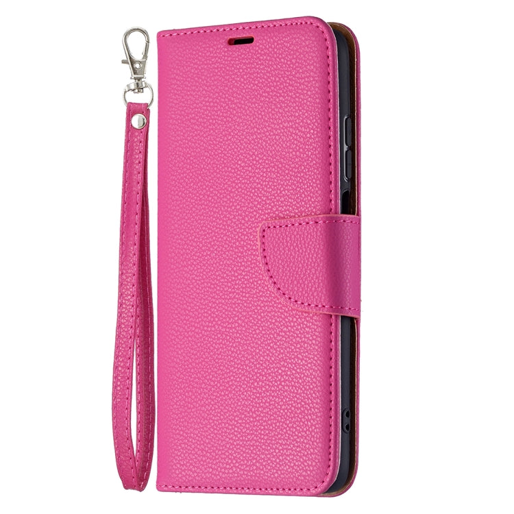 For Xiaomi Redmi 10 Litchi Texture Pure Color Horizontal Flip PU Leather Case with Holder & Card Slots & Wallet & Lanyard