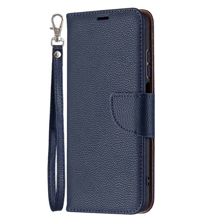 For Xiaomi Redmi 10 Litchi Texture Pure Color Horizontal Flip PU Leather Case with Holder & Card Slots & Wallet & Lanyard