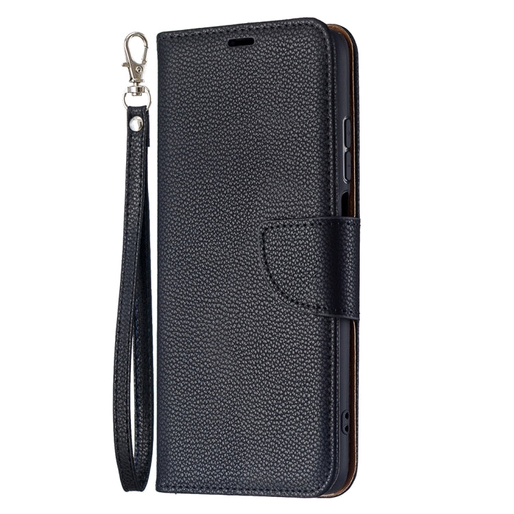 For Xiaomi Redmi 10 Litchi Texture Pure Color Horizontal Flip PU Leather Case with Holder & Card Slots & Wallet & Lanyard