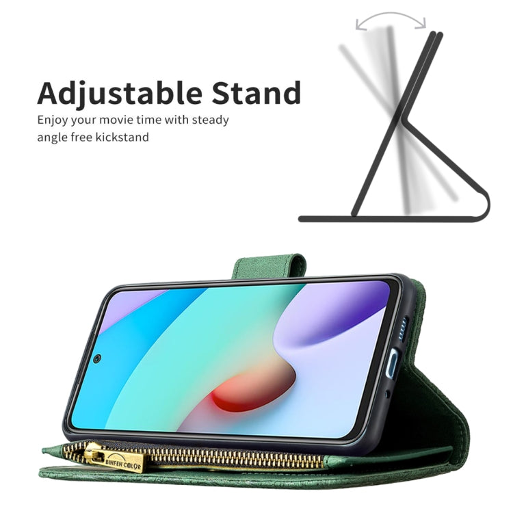 For Xiaomi Redmi 10 Flying Butterfly Embossing Pattern Zipper Horizontal Flip Leather Case with Holder & Card Slots & Wallet