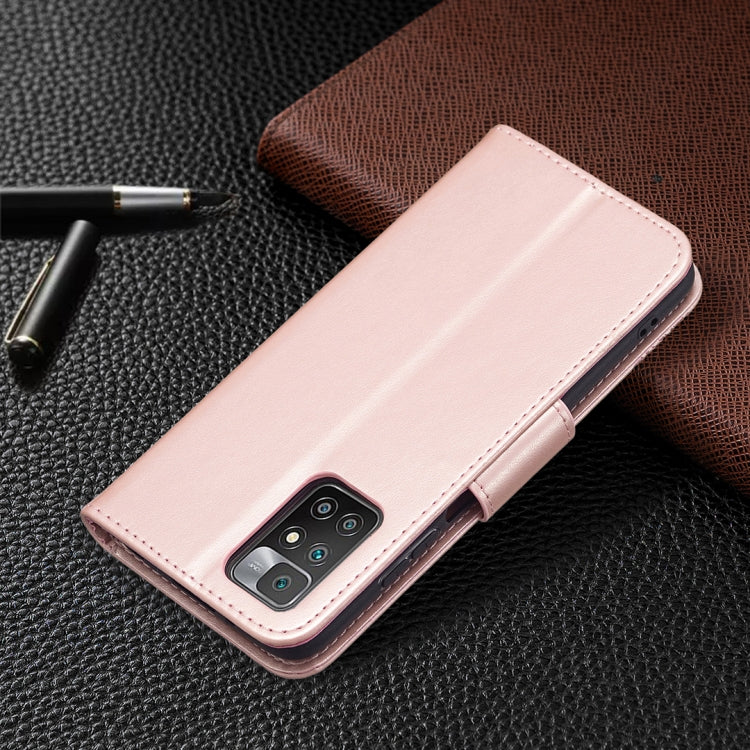 For Xiaomi Redmi 10 Two Butterflies Embossing Pattern Horizontal Flip Leather Case with Holder & Card Slot & Wallet & Lanyard