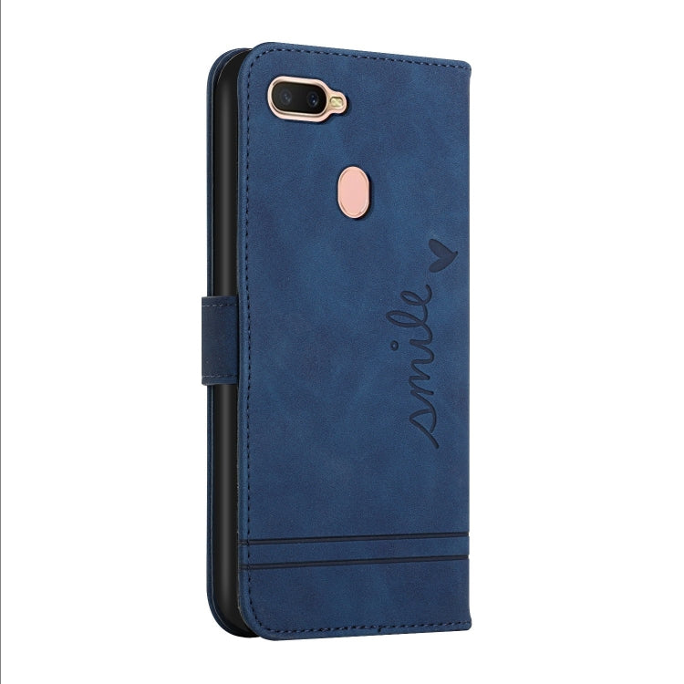 For OPPO A12 Retro Skin Feel Horizontal Flip Soft TPU + PU Leather Case with Holder & Card Slots & Photo Frame