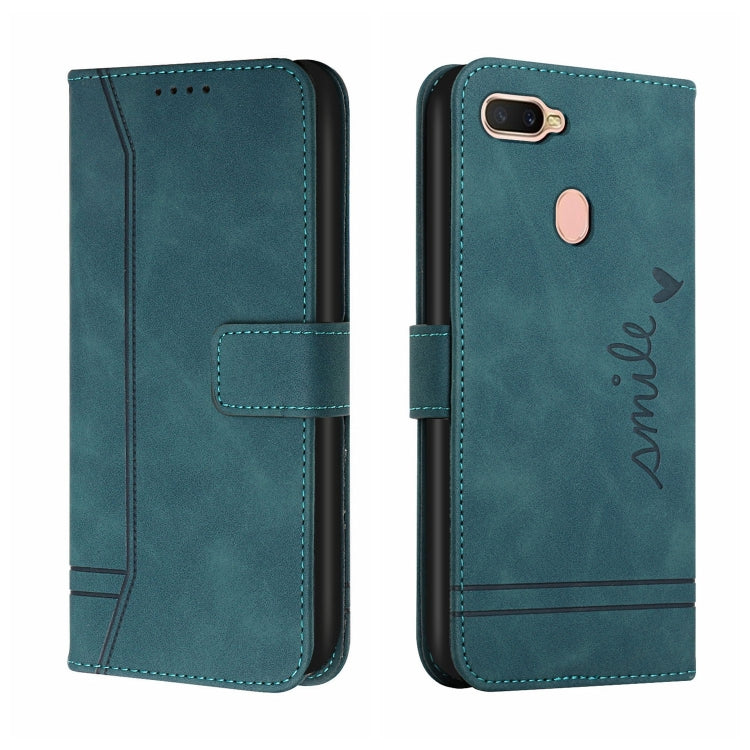 For OPPO A12 Retro Skin Feel Horizontal Flip Soft TPU + PU Leather Case with Holder & Card Slots & Photo Frame