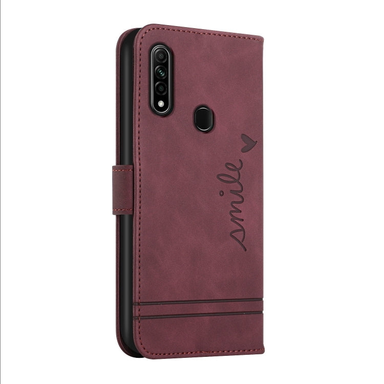 For OPPO A31 Retro Skin Feel Horizontal Flip Soft TPU + PU Leather Case with Holder & Card Slots & Photo Frame