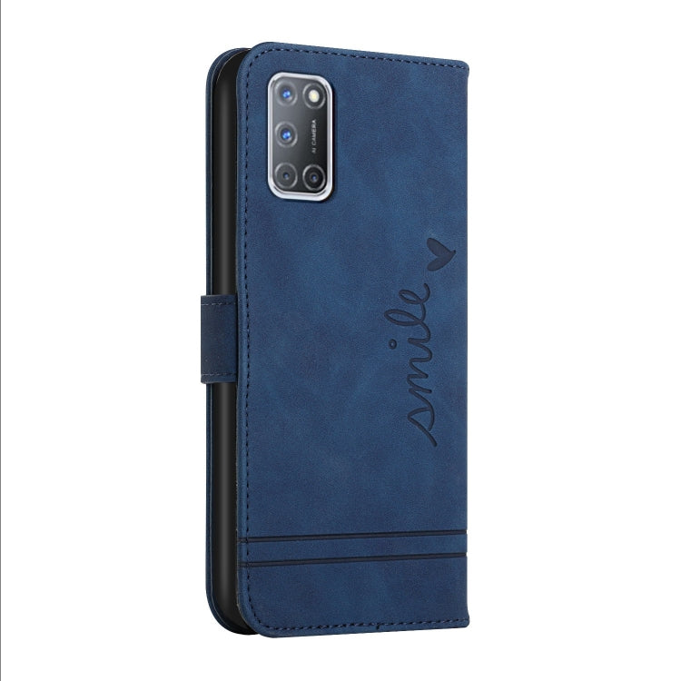 For OPPO A52 Retro Skin Feel Horizontal Flip Soft TPU + PU Leather Case with Holder & Card Slots & Photo Frame