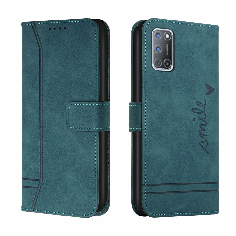 For OPPO A52 Retro Skin Feel Horizontal Flip Soft TPU + PU Leather Case with Holder & Card Slots & Photo Frame