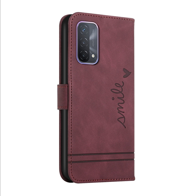 For OPPO A74 Retro Skin Feel Horizontal Flip Soft TPU + PU Leather Case with Holder & Card Slots & Photo Frame