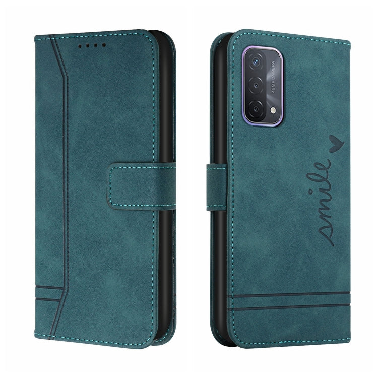 For OPPO A74 Retro Skin Feel Horizontal Flip Soft TPU + PU Leather Case with Holder & Card Slots & Photo Frame