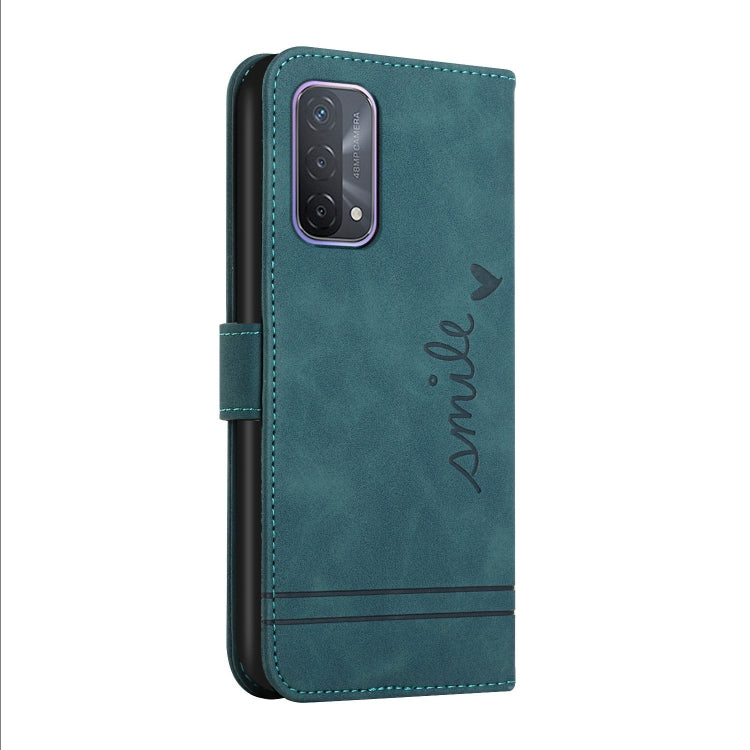 For OPPO A74 Retro Skin Feel Horizontal Flip Soft TPU + PU Leather Case with Holder & Card Slots & Photo Frame