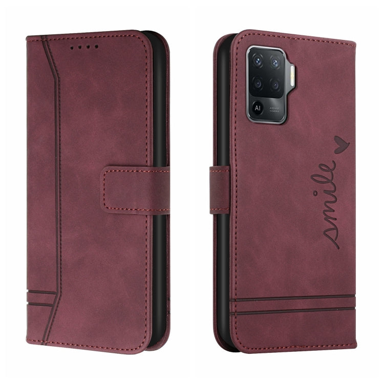 For OPPO A94 4G Retro Skin Feel Horizontal Flip Soft TPU + PU Leather Case with Holder & Card Slots & Photo Frame