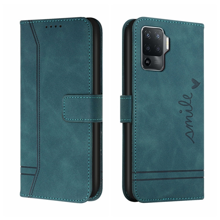 For OPPO A94 4G Retro Skin Feel Horizontal Flip Soft TPU + PU Leather Case with Holder & Card Slots & Photo Frame