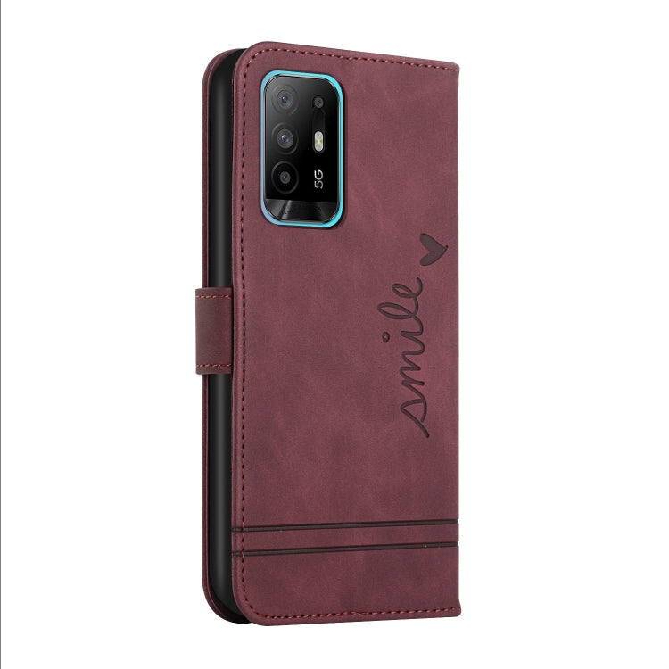 For OPPO A94 5G Retro Skin Feel Horizontal Flip Soft TPU + PU Leather Case with Holder & Card Slots & Photo Frame