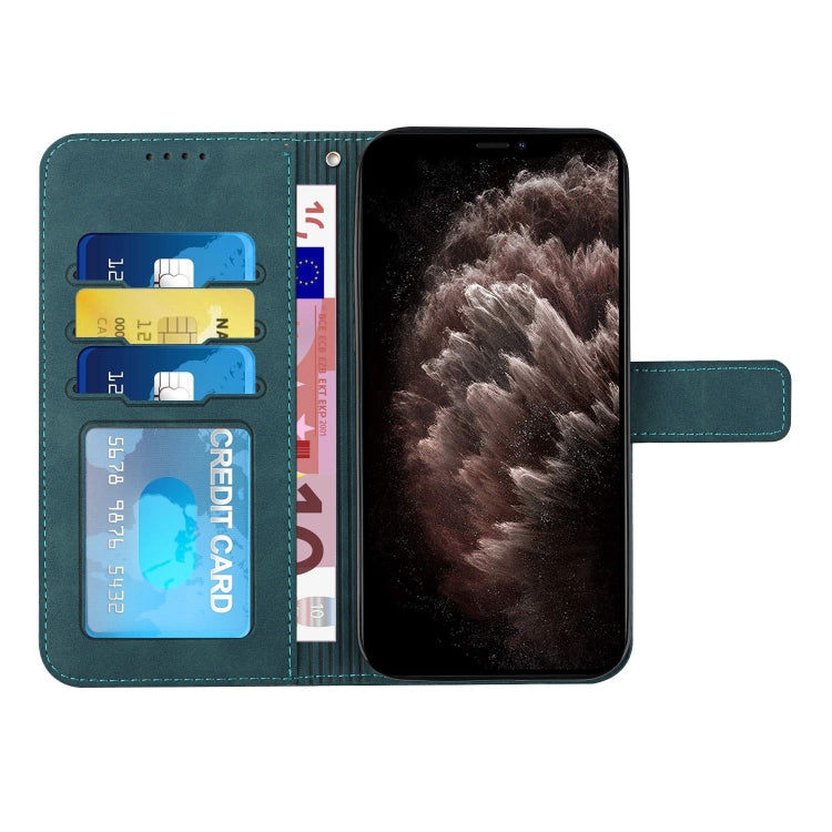 For OPPO A94 5G Retro Skin Feel Horizontal Flip Soft TPU + PU Leather Case with Holder & Card Slots & Photo Frame