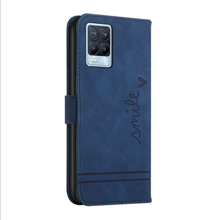 For OPPO Realme 8 / 8 Pro Retro Skin Feel Horizontal Flip Soft TPU + PU Leather Case with Holder & Card Slots & Photo Frame